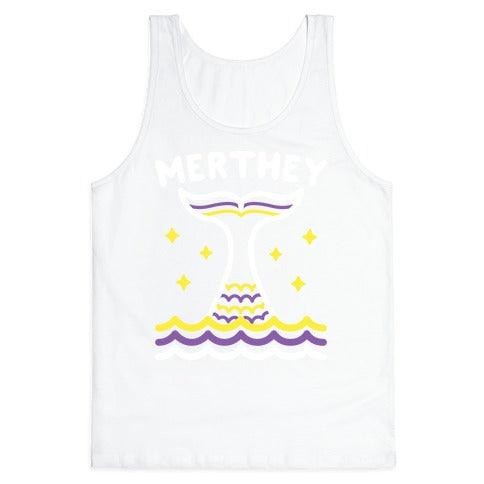 Merthey (Non-Binary Mermaid) Tank Top